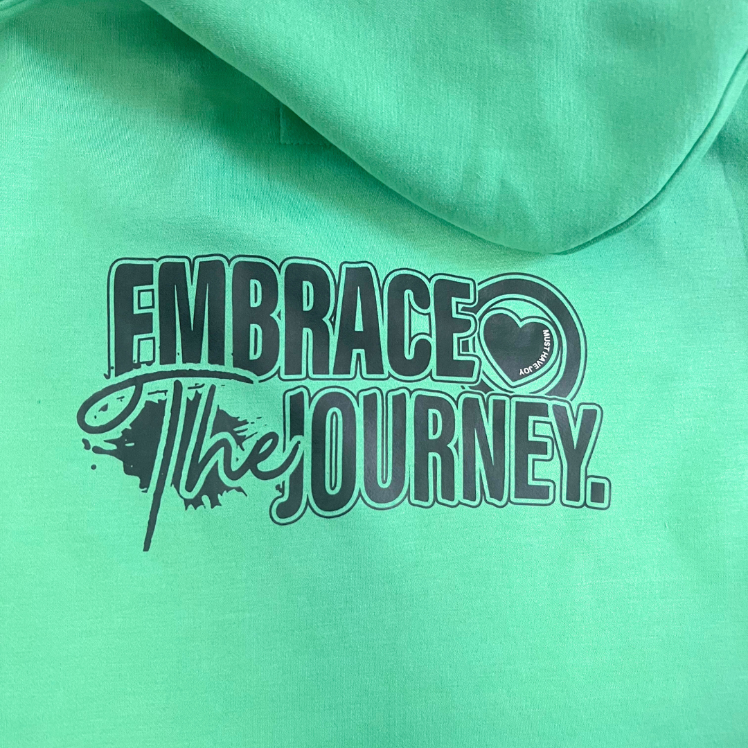 Embrace the Journey Hoodie - Mint