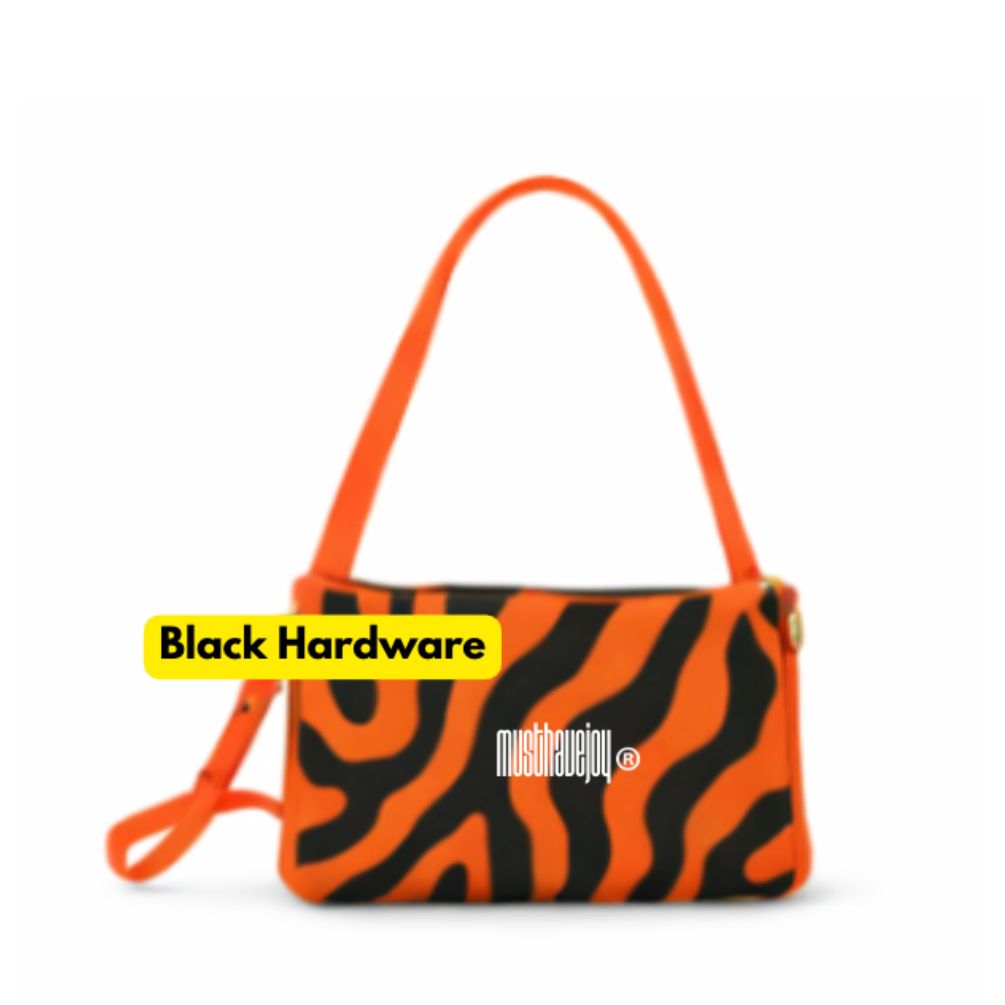 MINI MHJ Untamed Joy Zebra - Knit Bag