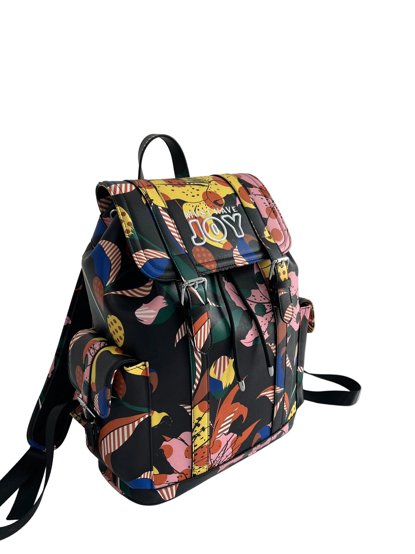 MHJ Floral Backpack