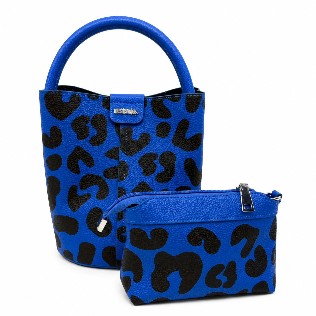 Electric Blue Bucket Bag