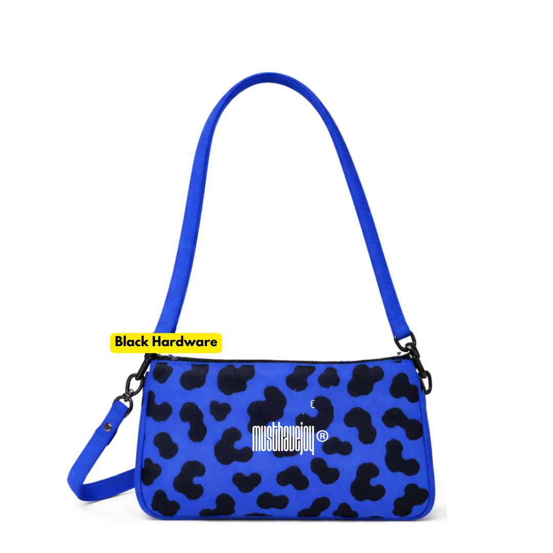 MINI - MHJ Untamed Joy Leopard - Knit Bag