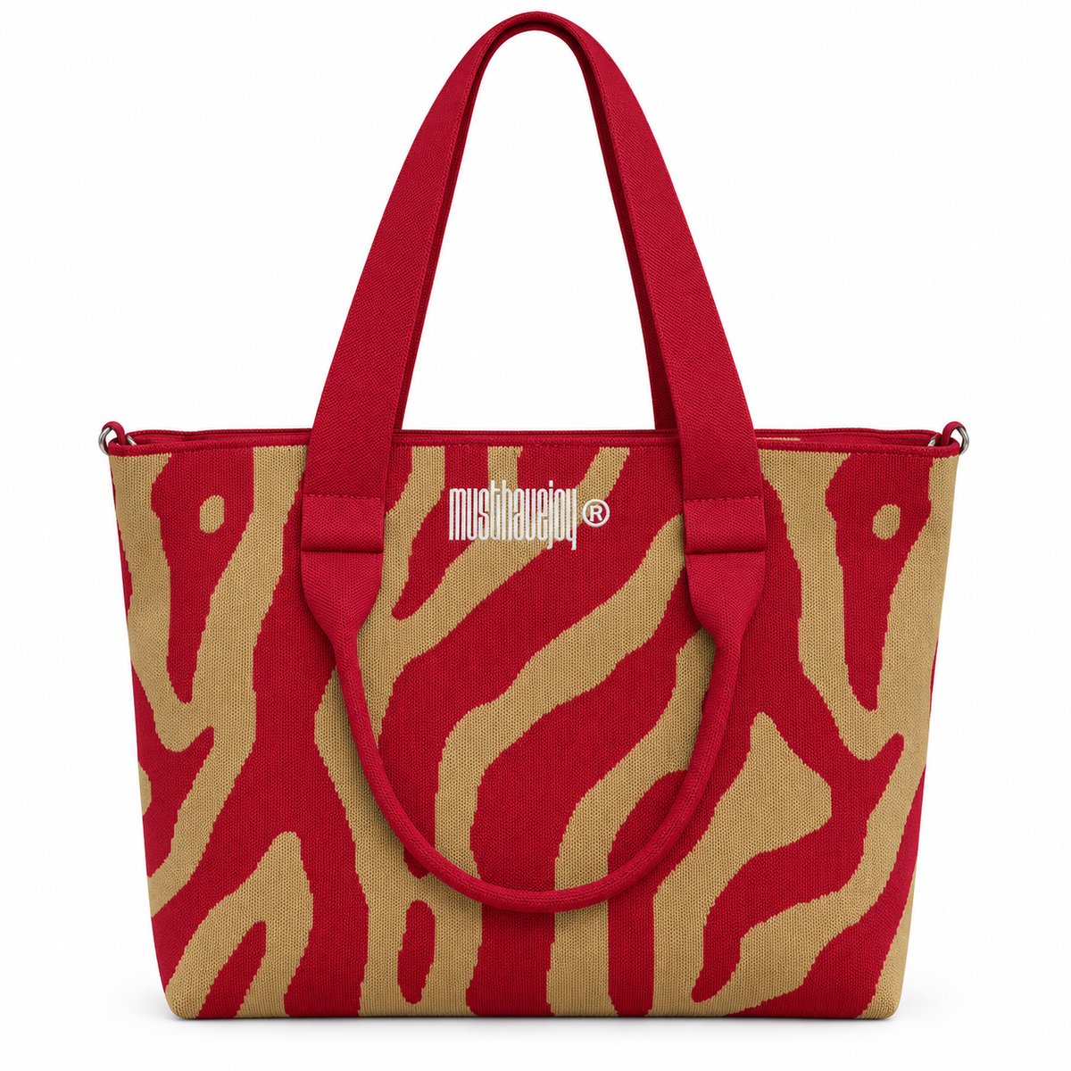 MHJ Gingerbread- Knit Tote
