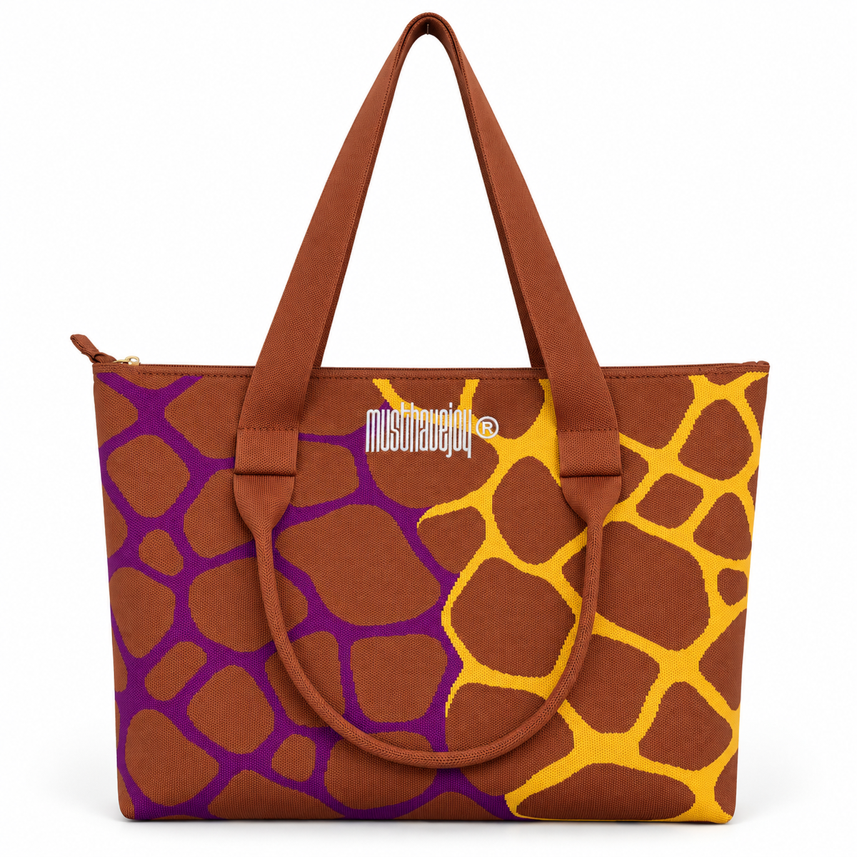 Double Giraffe (DG) Knit Tote