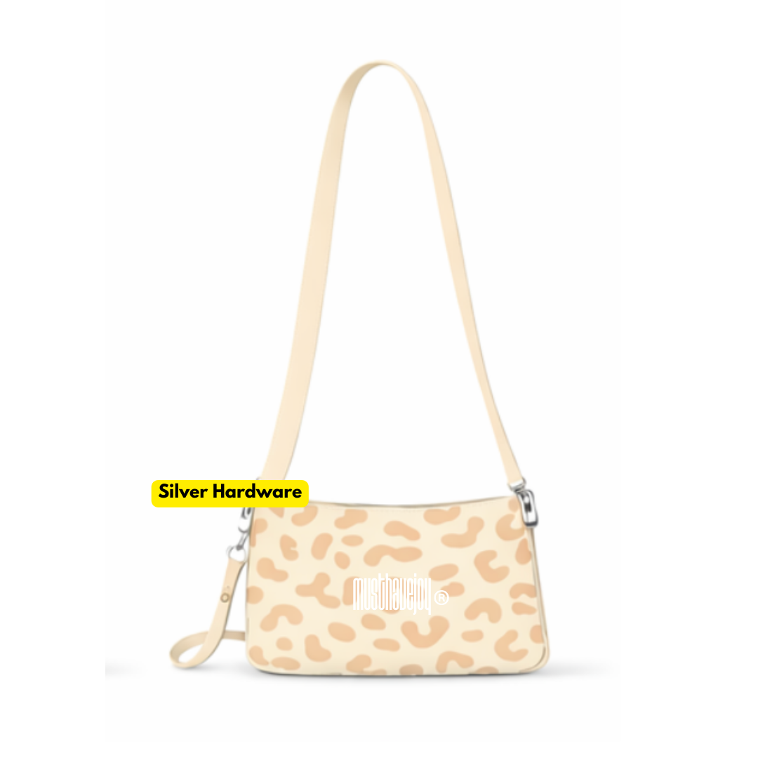 MINI - MHJ Untamed Joy Leopard - Knit Bag