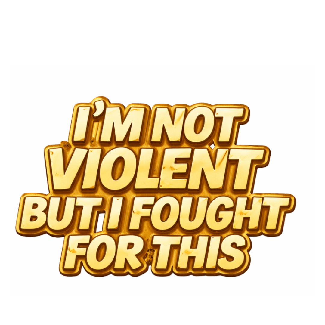 Fought For This (Pin)