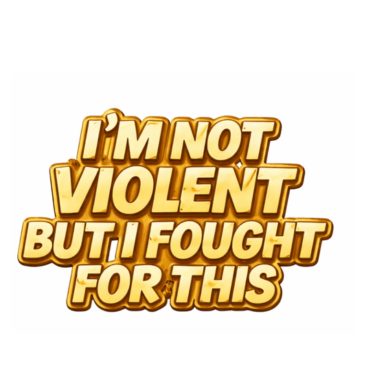 Fought For This (Pin)
