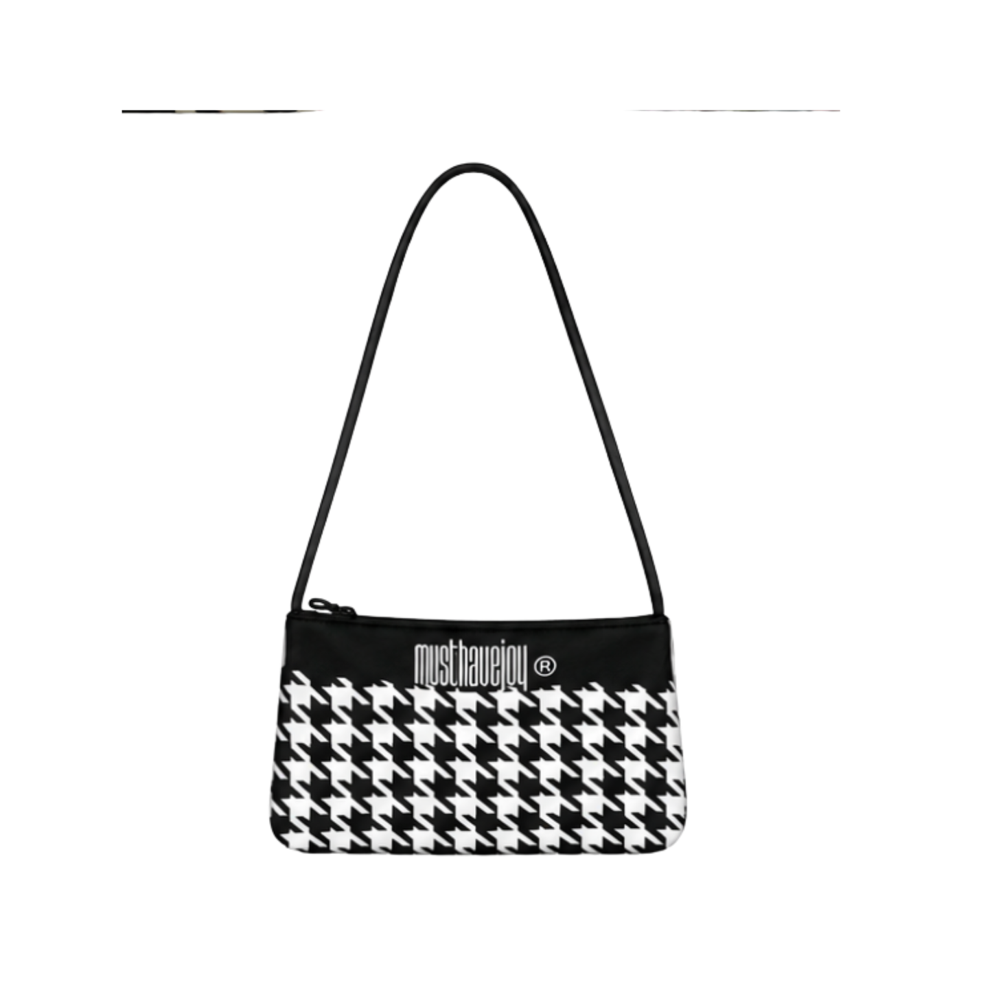 MINI Houndstooth Knit Bag