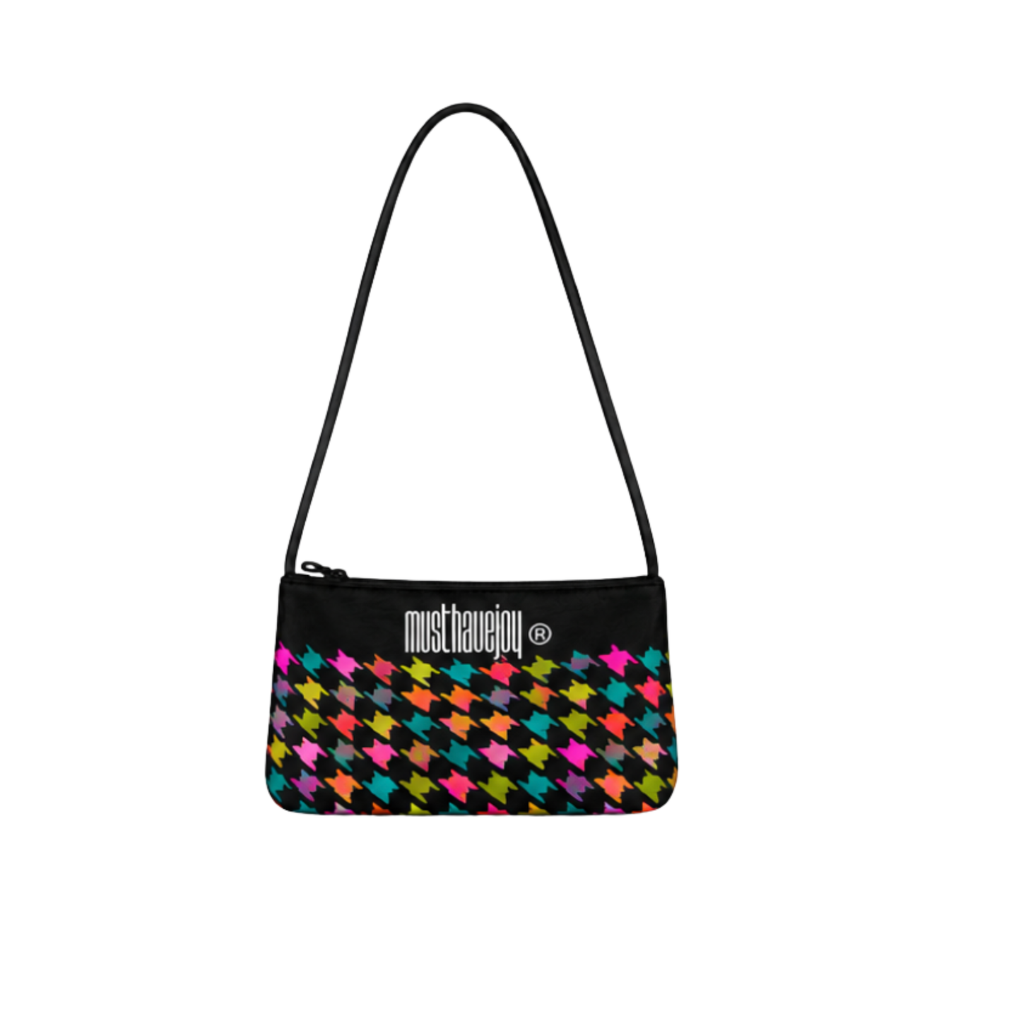 MINI Houndstooth Knit Bag