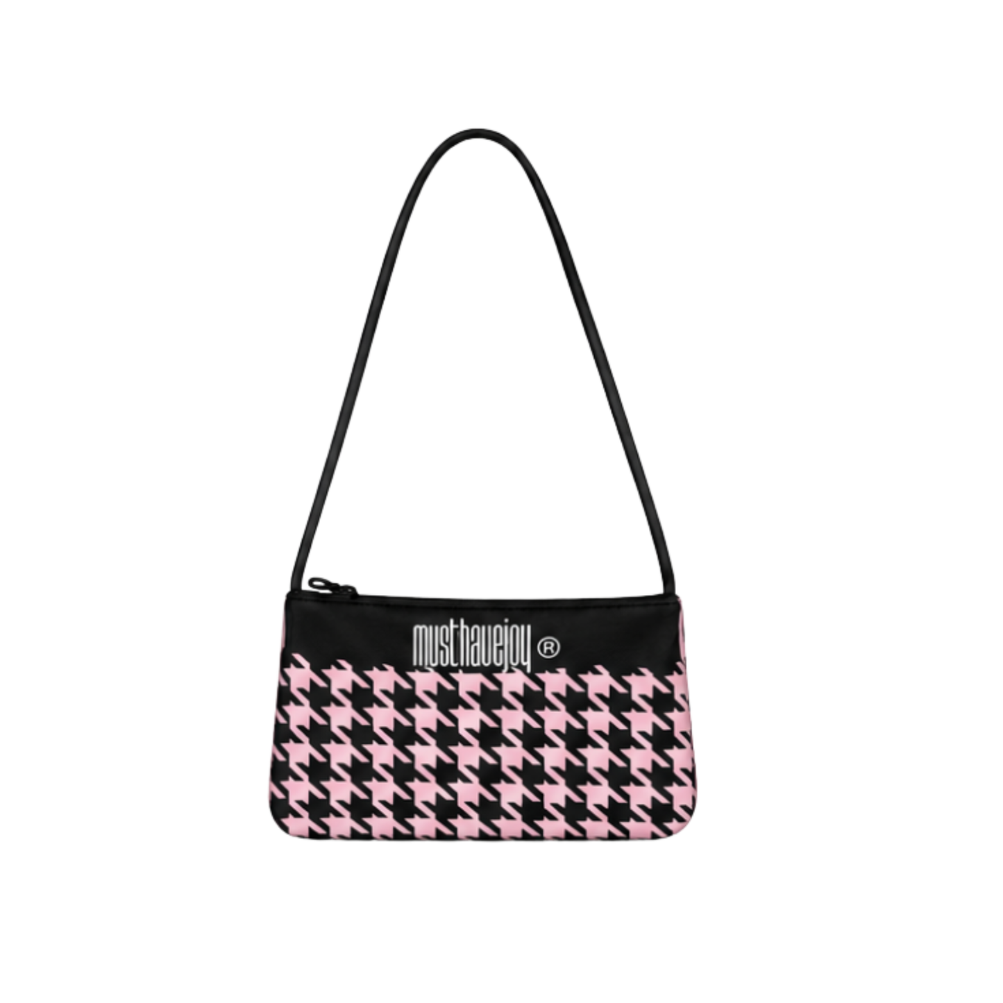 MINI Houndstooth Knit Bag