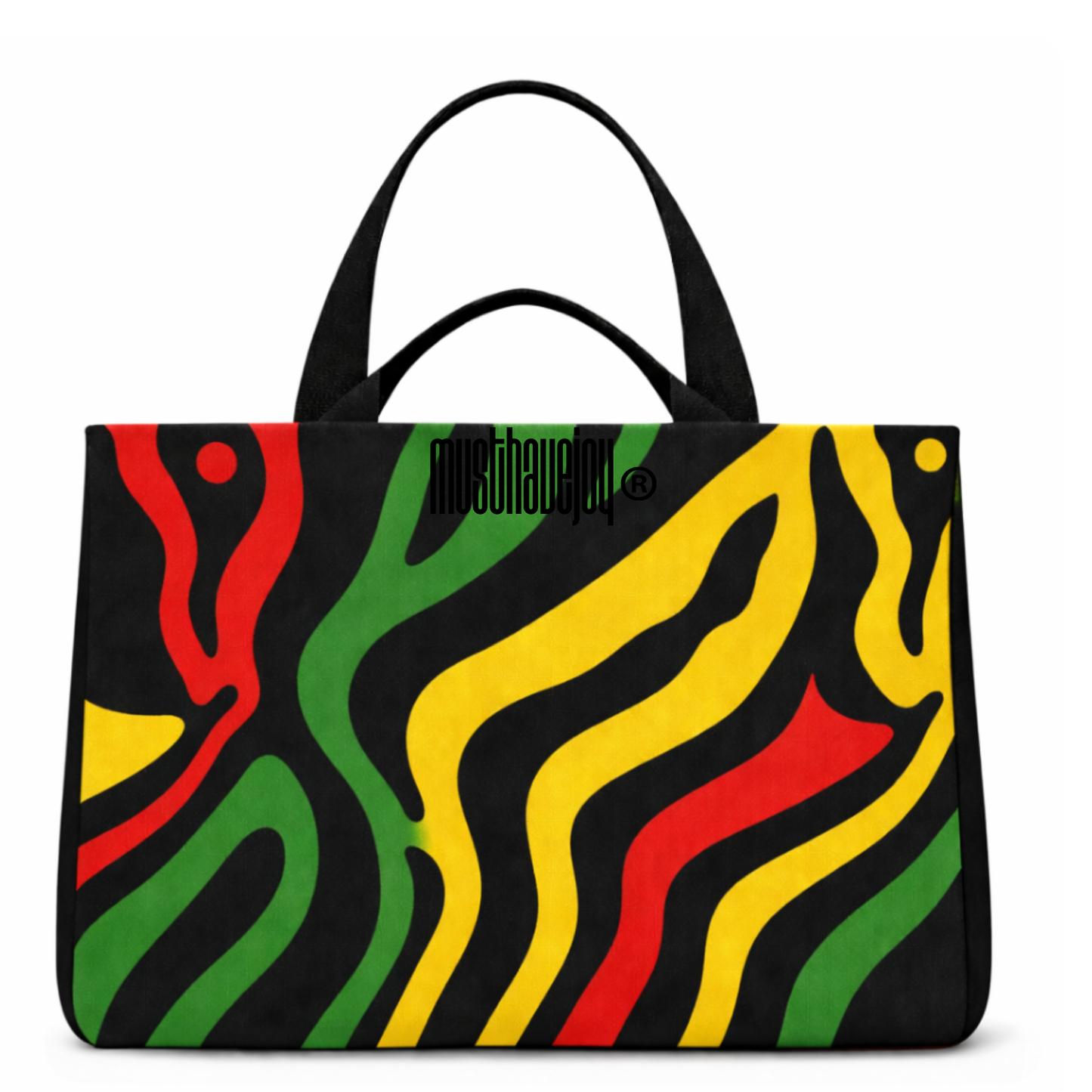 MEDIUM MHJ Untamed Joy Heritage - Knit Tote