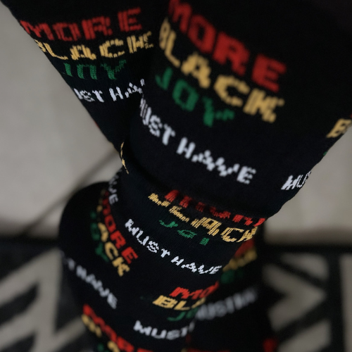 More Black Joy v2 - All Over Print Socks