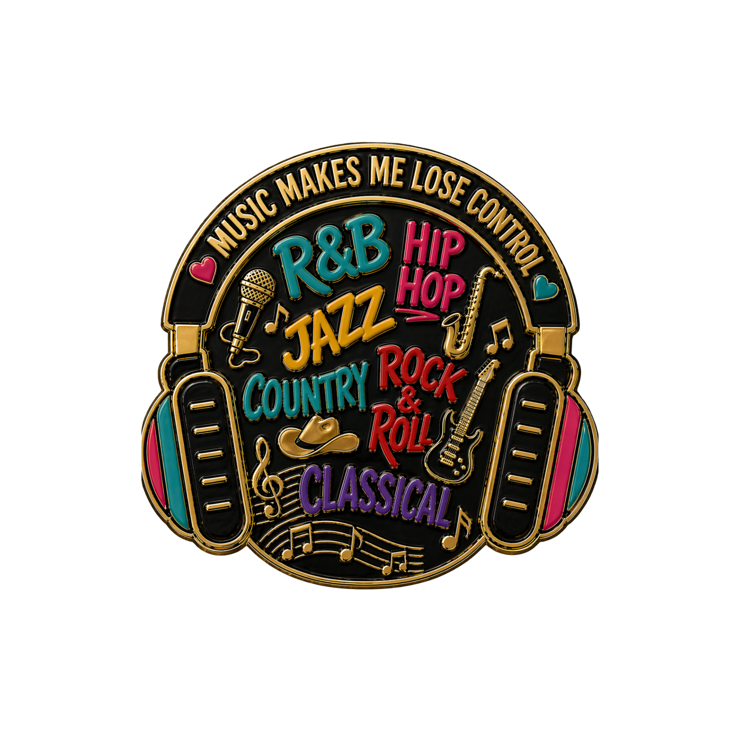 Music Makes Me (Pin)
