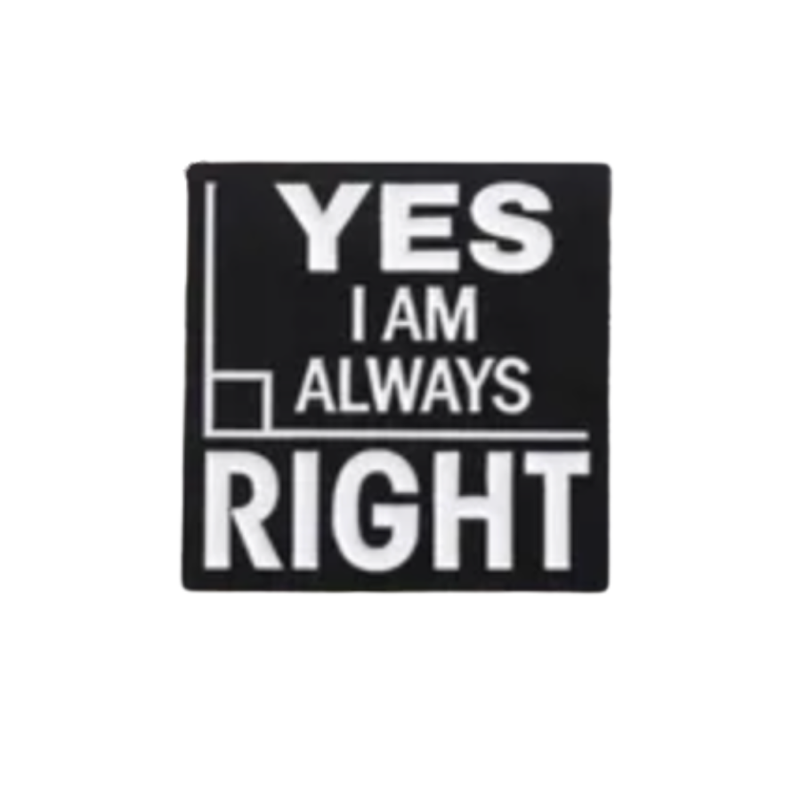Always Right (Pin)