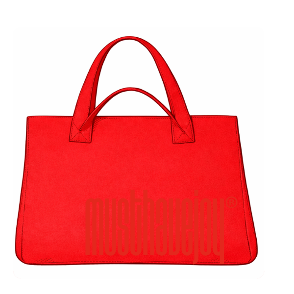 MEDIUM MHJ Untamed Joy Solid - Knit Tote