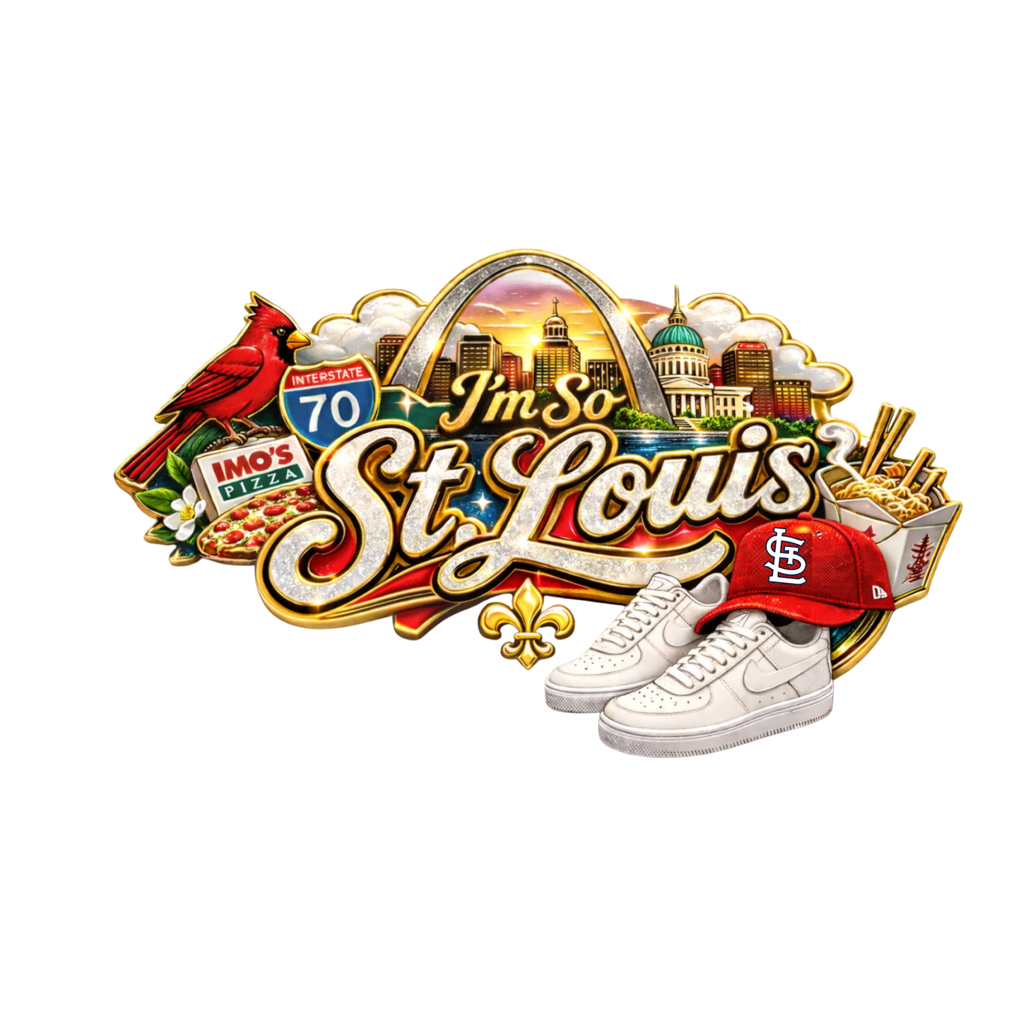 I'm So St. Louis (Pin)