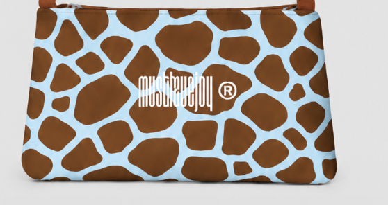 MINI - MHJ Untamed Joy Giraffe- Knit Bag