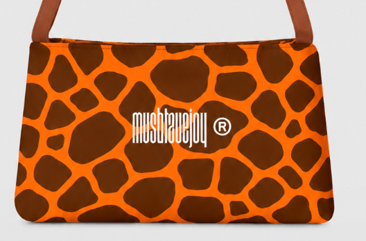 MINI - MHJ Untamed Joy Giraffe- Knit Bag