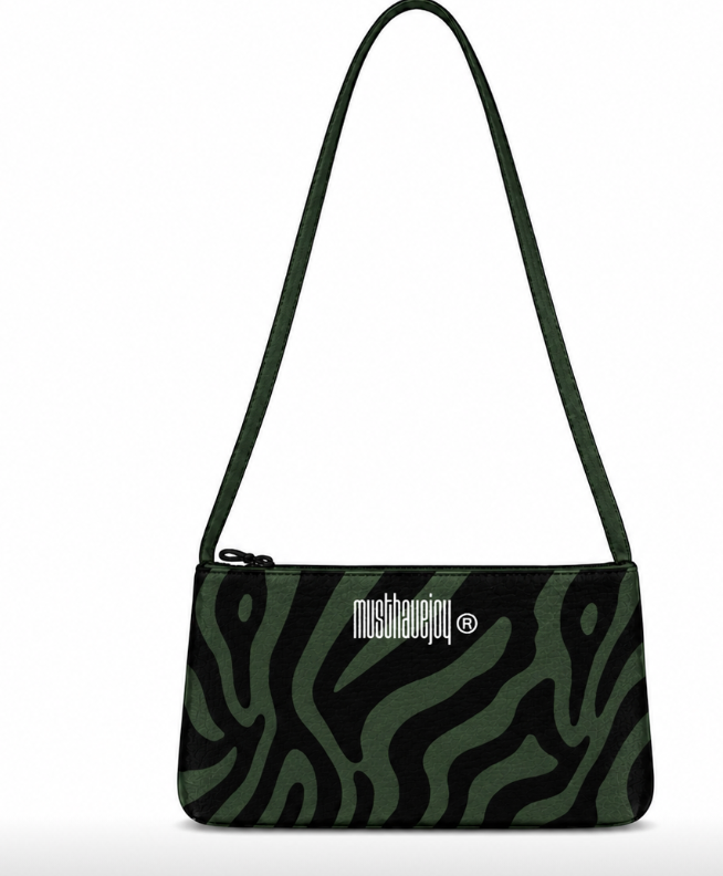 MINI MHJ Untamed Joy Zebra - Knit Bag