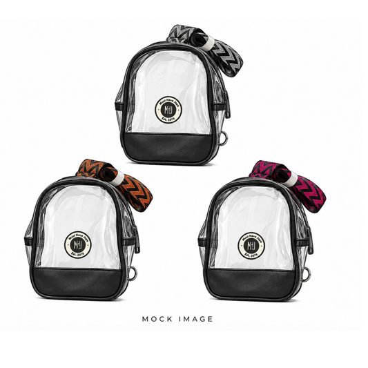 MHJ Clear Stadium Bag