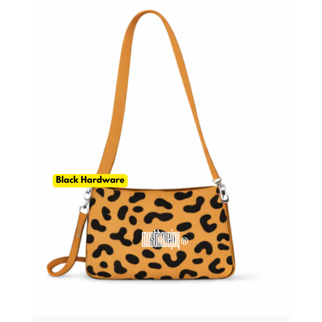 MINI - MHJ Untamed Joy Leopard - Knit Bag
