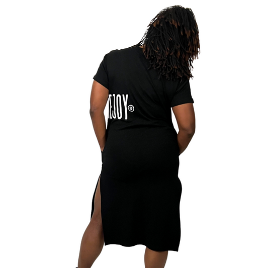 Joy Profile Dress-Black