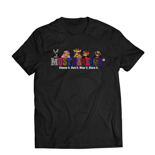 Must Have Joy Animal Print T-Shirt