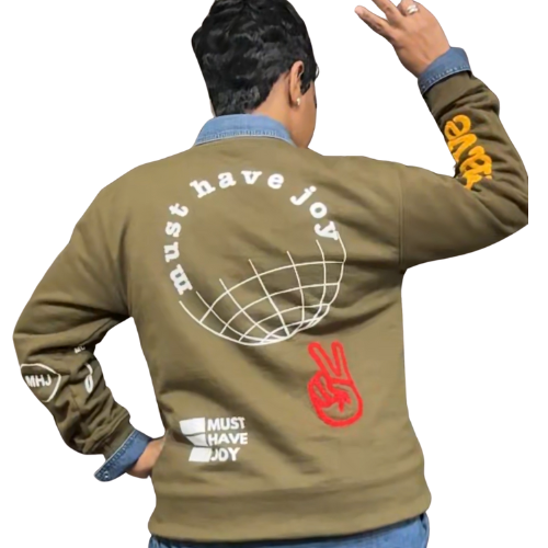 MHJ All Over Me Logo Sweatshirt