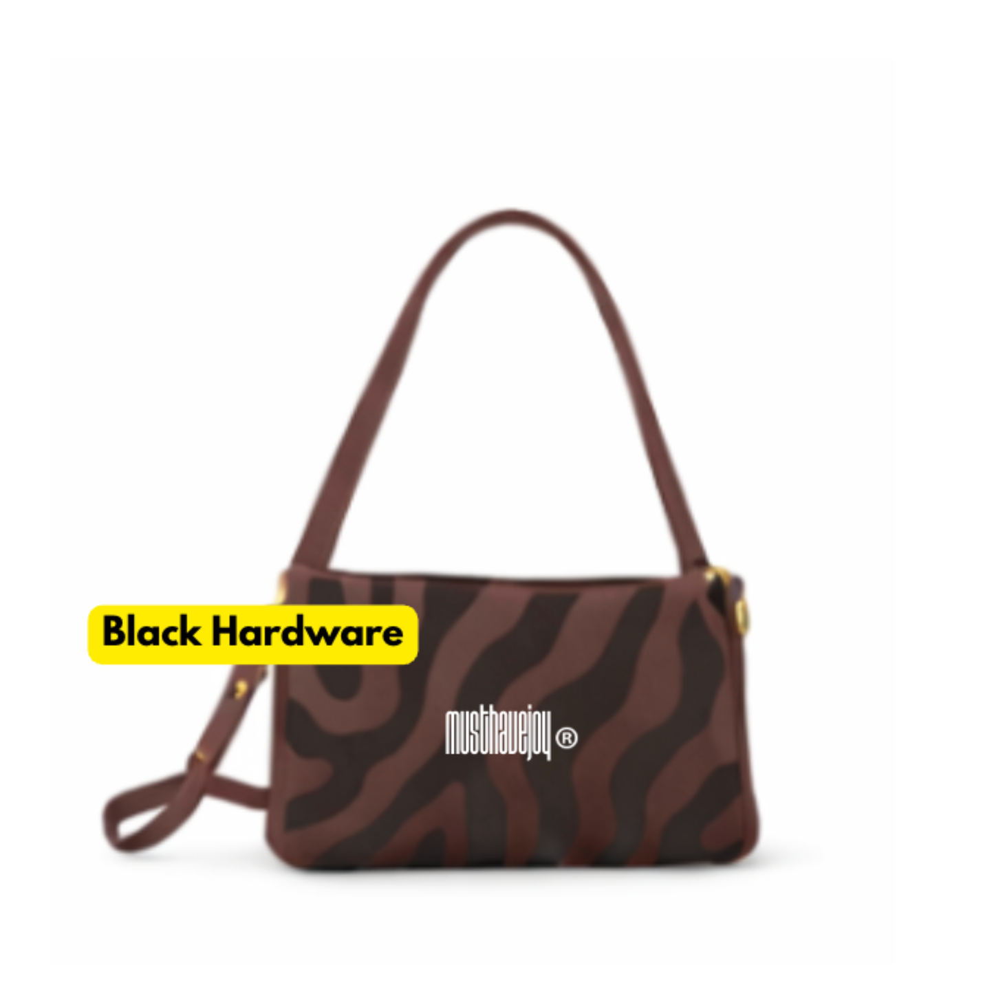 MINI MHJ Untamed Joy Zebra - Knit Bag