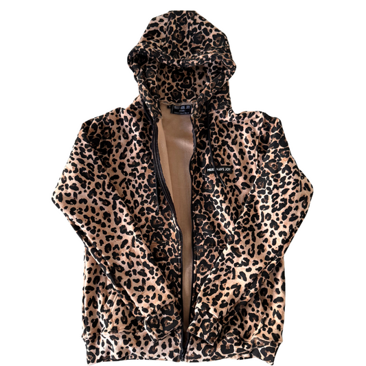 Joy on the Prowl Zip Hoodie