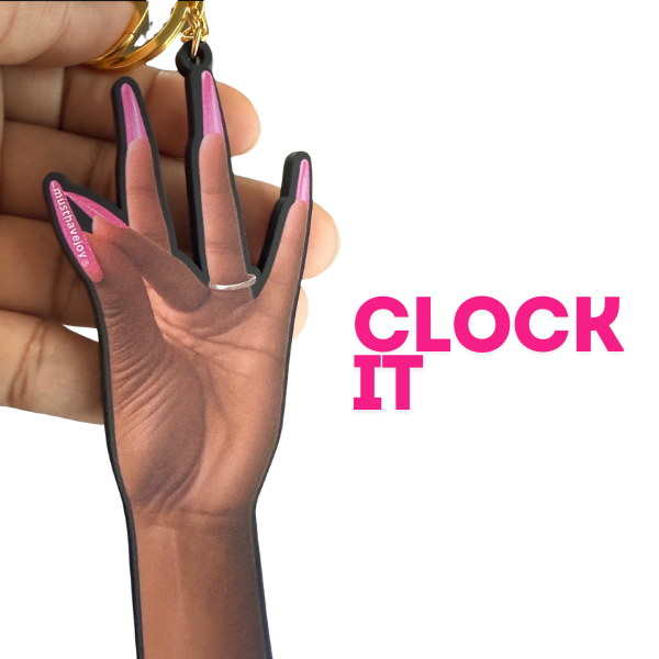 CLOCK IT (keychain)