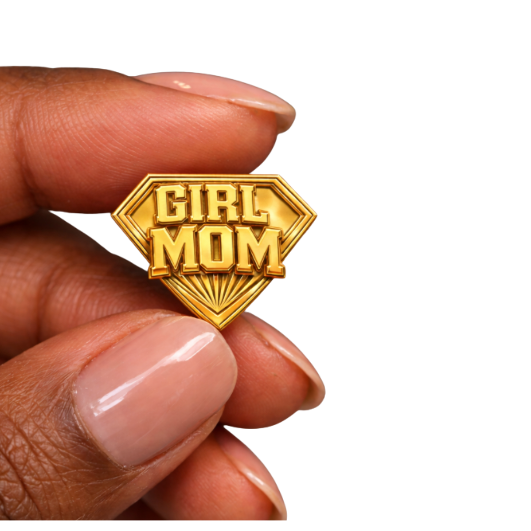 Girl Mom (Pin)