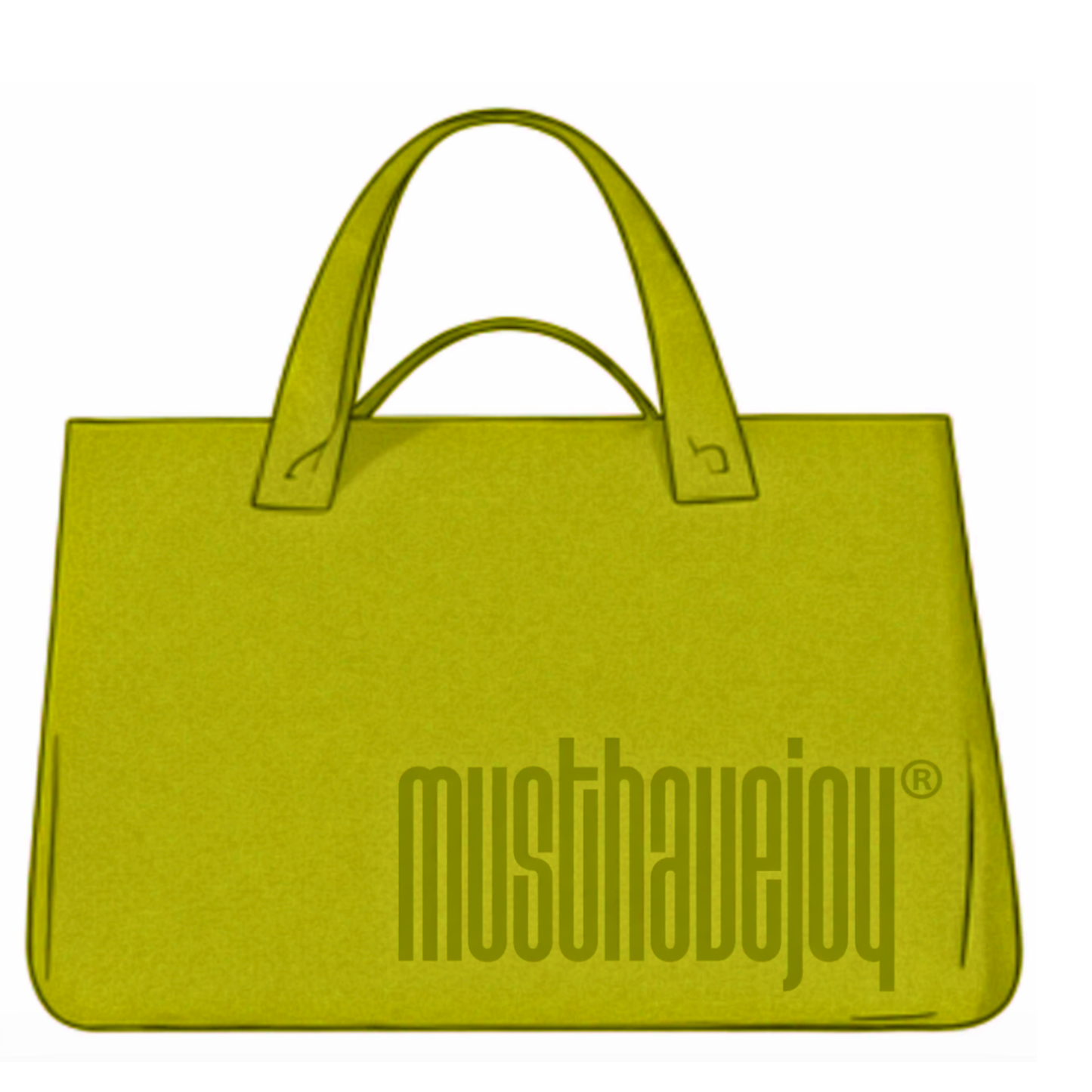 MEDIUM MHJ Untamed Joy Solid - Knit Tote