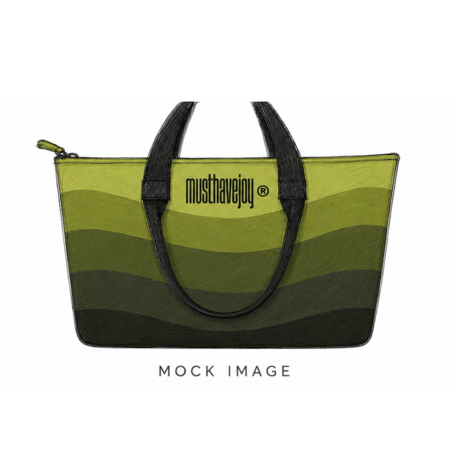 MED Wave Knit Tote