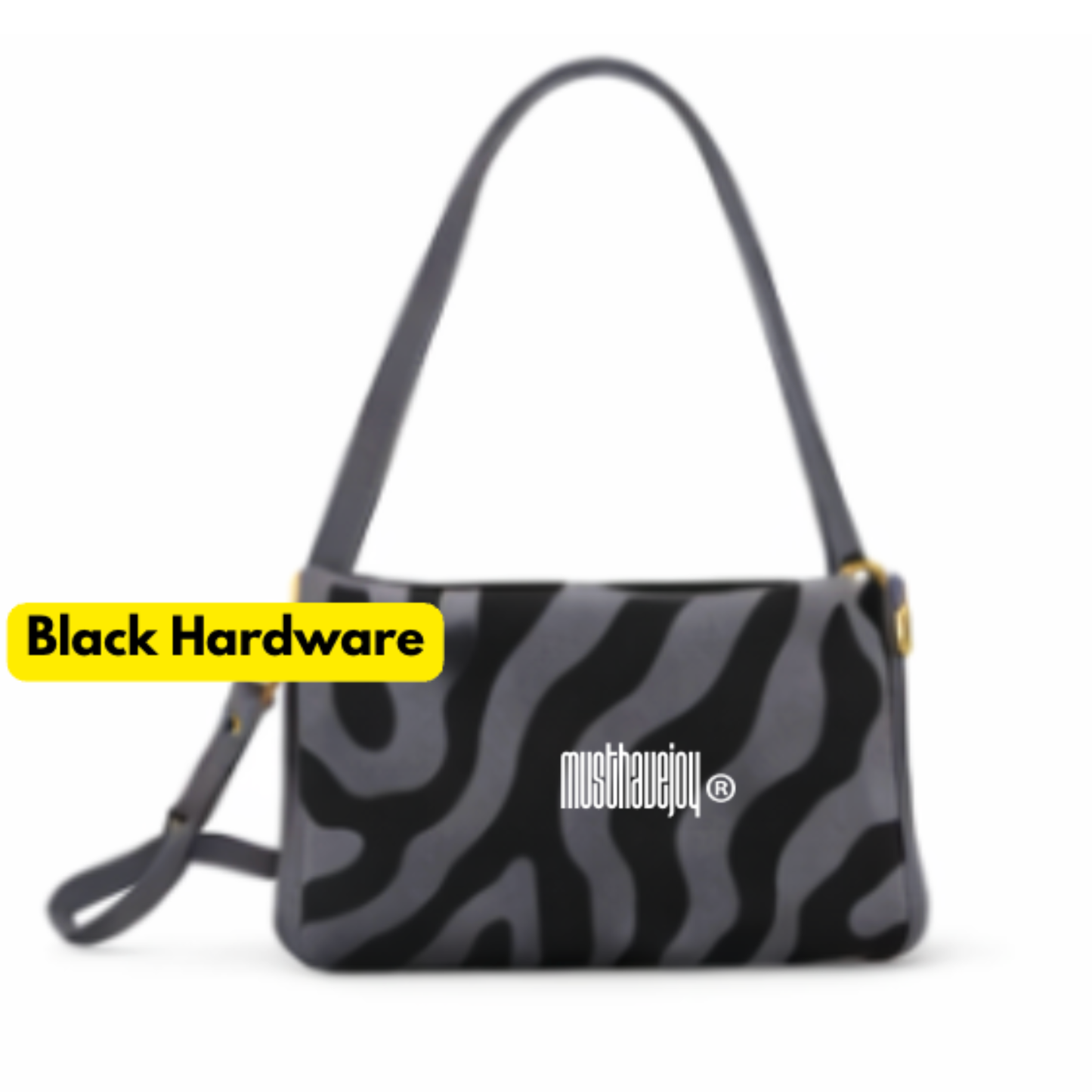 MINI MHJ Untamed Joy Zebra - Knit Bag