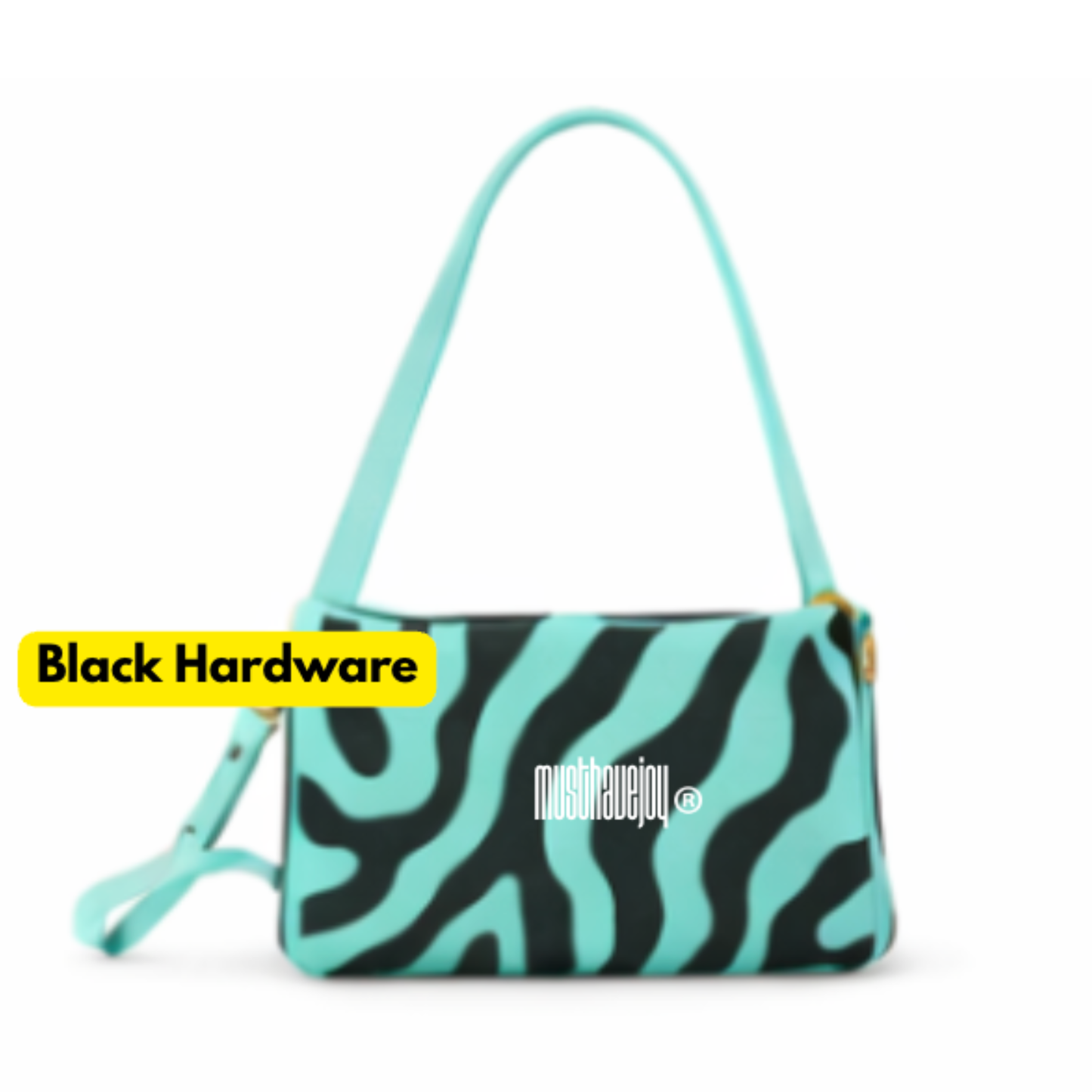 MINI MHJ Untamed Joy Zebra - Knit Bag