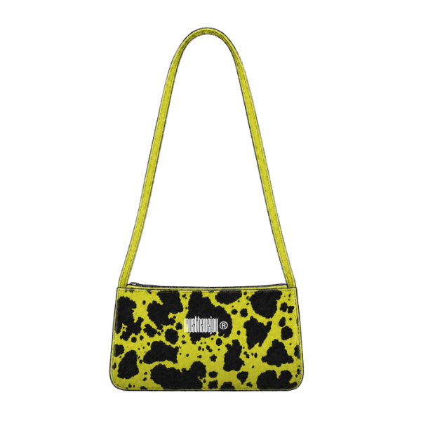 MINI MHJ Untamed Joy Cow Print - Knit Tote (Copy)