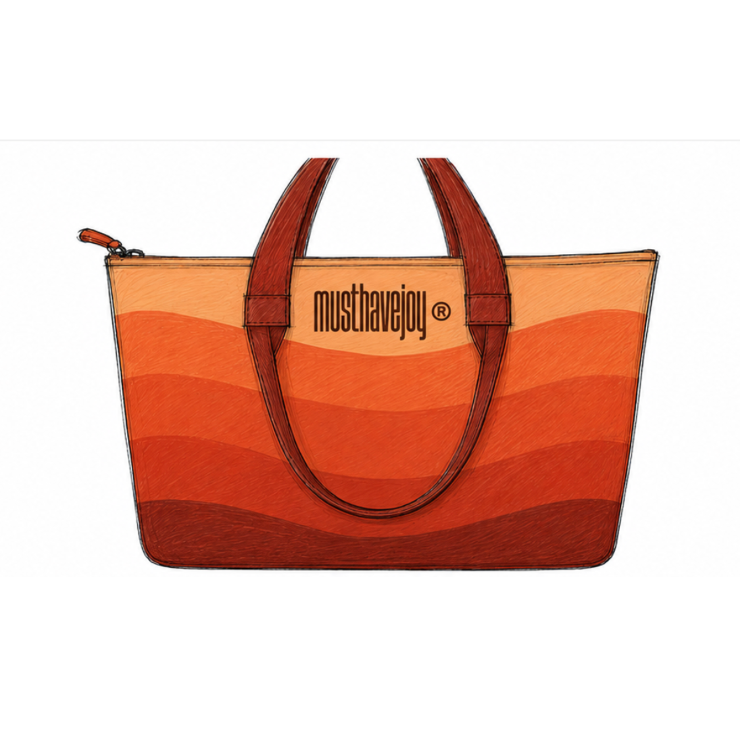 MED Wave Knit Tote