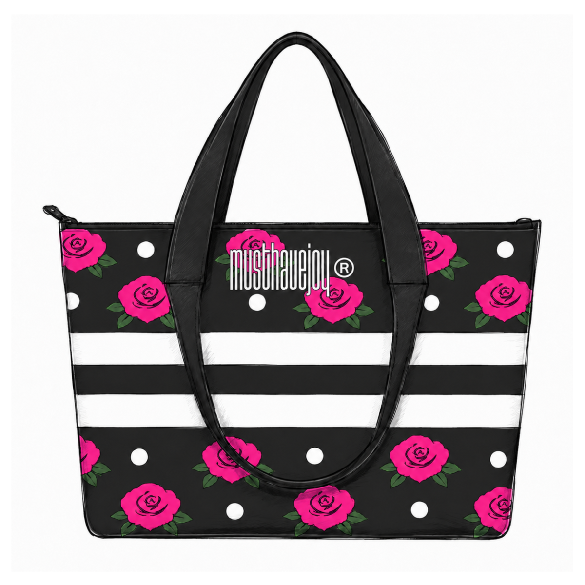 MED Rose - Knit Tote