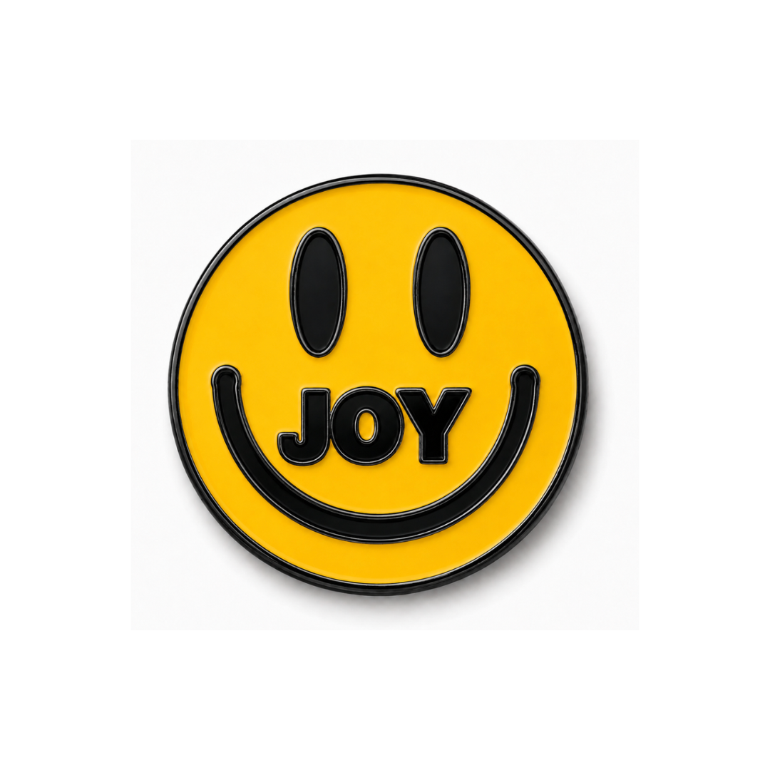 JOY Smiley Face (Pin)