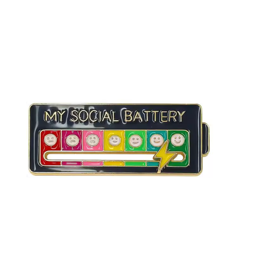 Social Battery (Pin)