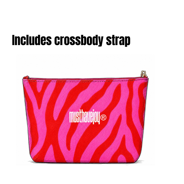 MINI MHJ Untamed Joy Zebra - Knit Bag