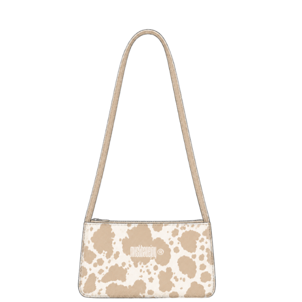 MINI MHJ Untamed Joy Cow Print - Knit Tote (Copy)