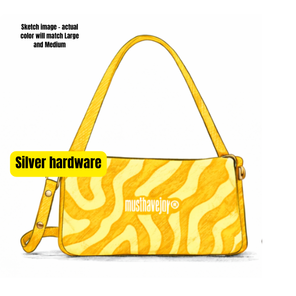 MINI MHJ Untamed Joy Zebra - Knit Bag